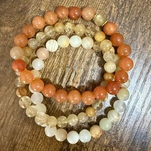 Multi-Color Beaded Bracelet Set